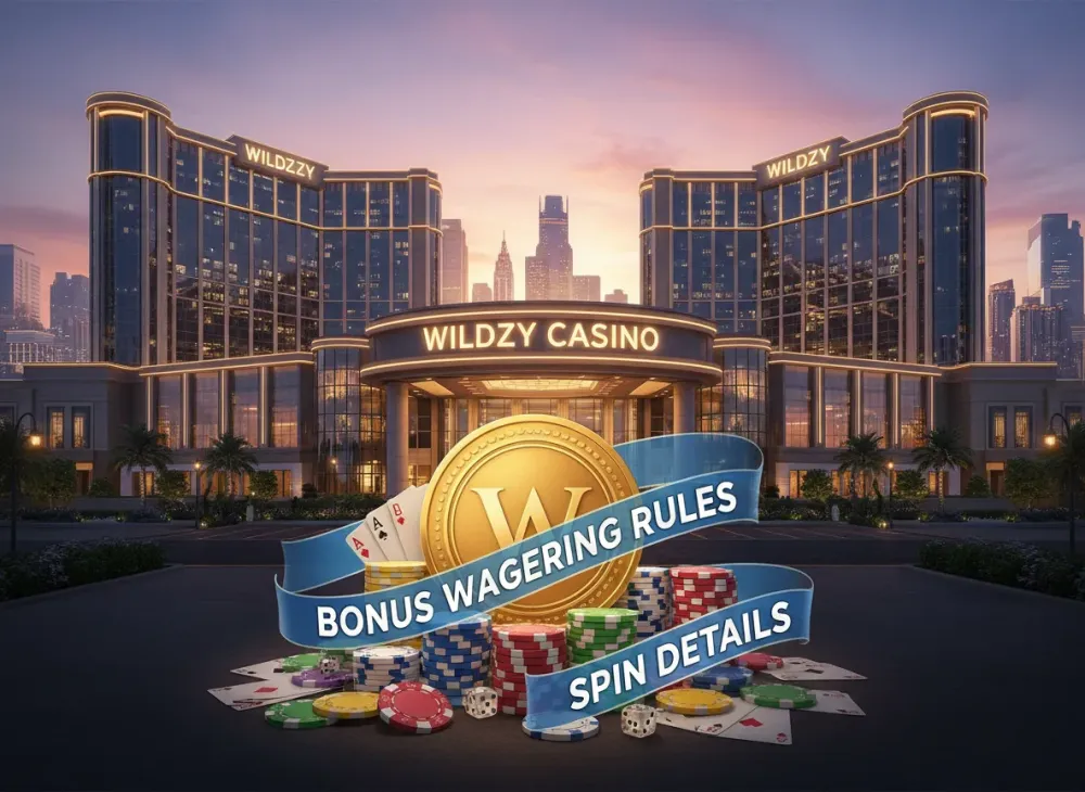 Wildzy casino bonus Wagering Rules and Spin Details