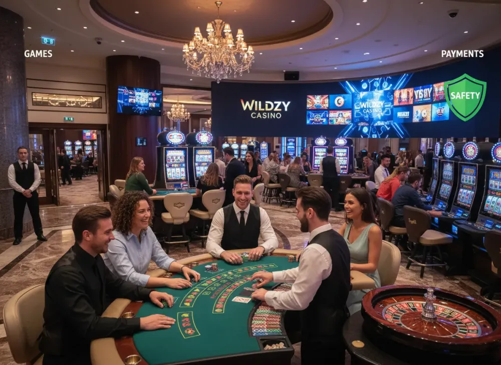 Wildzy casino review of games payments and safety