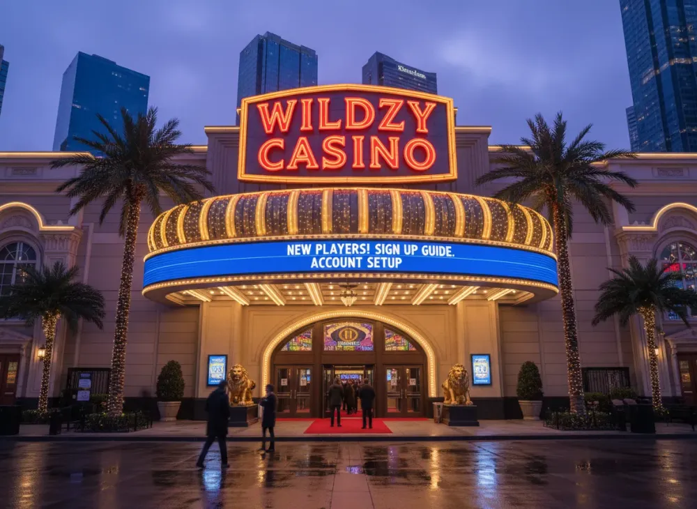 Wildzy casino sign up guide for new players account setup